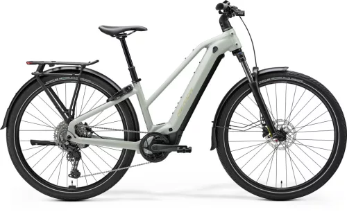 MERIDA eFLOAT TK 500 EQ II1 NŐI S SELYEM MOHASZÜRKE (ZÖLD) - BOSCH férfi elektromos kerékpár