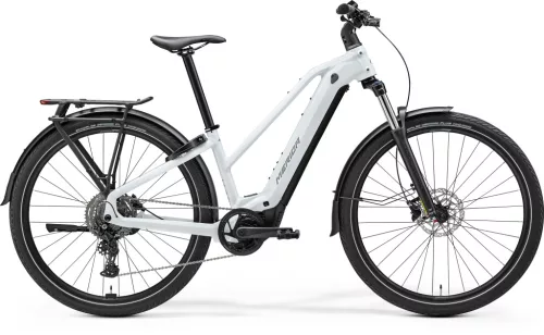 MERIDA eFLOAT TK 400 EQ II1 NŐI GYÖNGYFEHÉR (FEGYVERSZÜRKE) - BOSCH férfi elektromos kerékpár