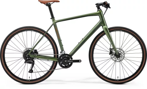 MERIDA SPEEDER 100 M SELYEM KÖDZÖLD (BARNA) férfi fitness kerékpár