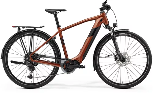 MERIDA eSPRESSO 500 EQ NŐI S SELYEM BRONZ (FEKETE) férfi elektromos kerékpár