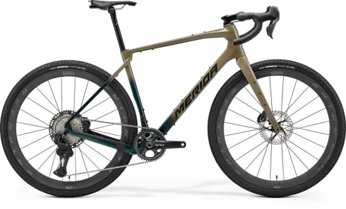 MERIDA SILEX 9000 FÉNYES FÉNYZÖLD/METÁLZÖLD/EZÜSTZÖLD férfi gravel  kerékpár