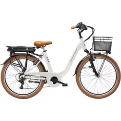 ADRIATICA E2 26" e-bike női fehér