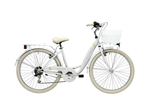 ADRIATICA PANDA 26" 6s női fehér városi trekking kerékpár