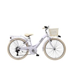   ADRIATICA PANDA 24" 7s női lila városi trekking kerékpár