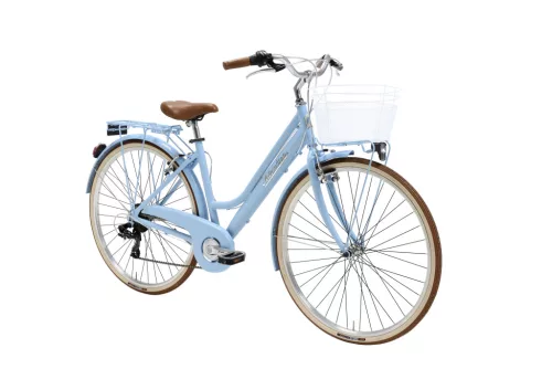 ADRIATICA RETRO 28" 6s női kék   városi trekking kerékpár
