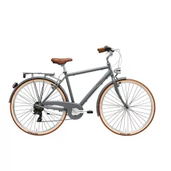   ADRIATICA RETRO 28" 6s szürke férfi  városi trekking kerékpár