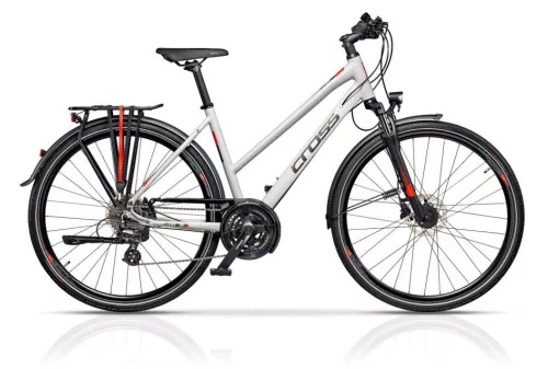 CROSS AMBER LADY 48cm 24 seb. Altus, MT200 női  trekking kerékpár