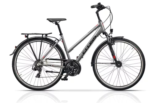 CROSS AREA LADY 48cm 21 seb. TY500 női  trekking kerékpár