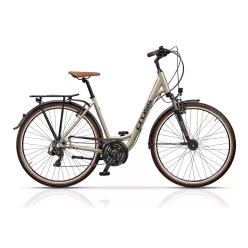   CROSS AREA LOW STEP bézs (fekete/barna) férfi trekking kerékpár