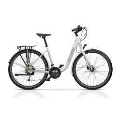   CROSS PROLOG LOW STEP TREKKING 55 cm XXL, 27seb Alivio, MT200 férfi trekking kerékpár