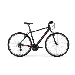   M-BIKE CRS-10V fekete/piros férfi  városi trekking kerékpár
