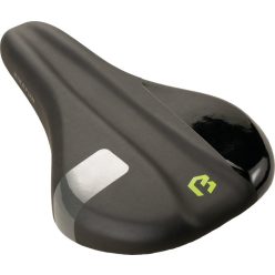   Kerékpáros Nyereg BIKEFUN CHAMPION BOY junior, fekete-szürke