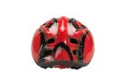 Kerékpáros Fejvédő sisak BIKEFUN JUNIOR S piros/fehér 48-52 cm