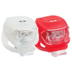 Lámpa BIKEFUN PIXIE szett E+H 2+2 LED, fehér+piros