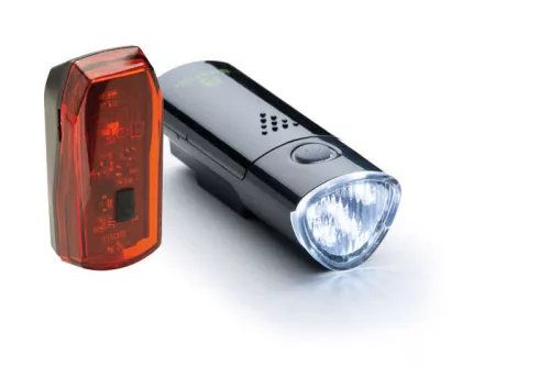 Kerékpáros Lámpa BIKEFUN LINK II szett E+H 5+4 LED