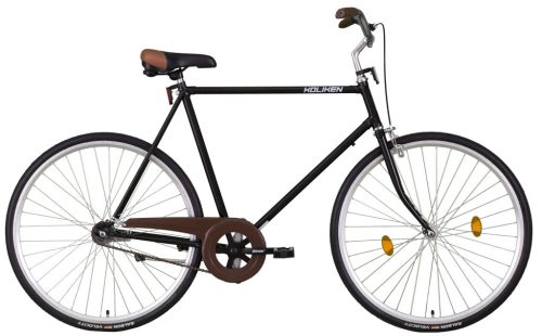 Koliken 1 sebességes férfi városi kerékpár 59cm Fekete