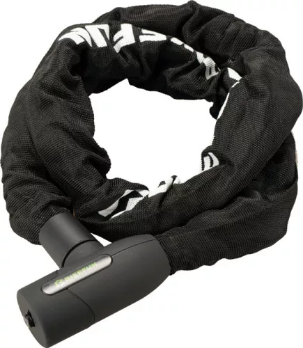 Kerékpáros Lakat BIKEFUN CITYCHAIN 2 lánc 5x850 mm, fekete