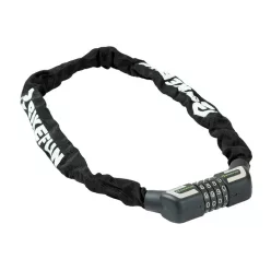   Kerékpáros Lakat BIKEFUN CITYCHAIN CODE4 lánc 6x860 mm számzáras