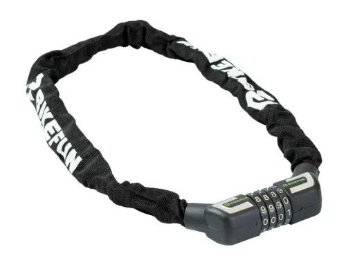 Kerékpáros Lakat BIKEFUN CITYCHAIN CODE4 lánc 6x860 mm számzáras