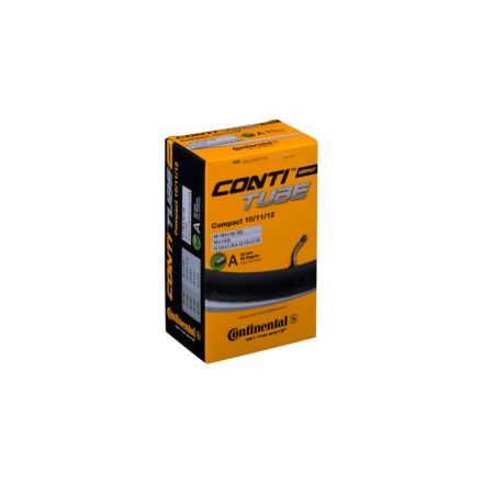Continental kerékpáros belső gumi 44/62-194/222 Compact 10/11/12 A45Deg ferde szelepes dobozos