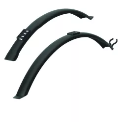   Polisport első-hátsó sárvédő szett EVEREST 24/26" | csavaros | fekete