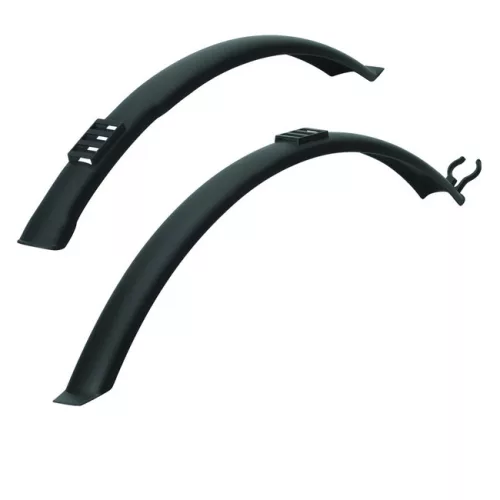 Polisport első-hátsó sárvédő szett EVEREST 24/26" | csavaros | fekete