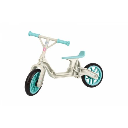 Polisport mentazöld futókerékpár összehajtható, könnyű műanyag, teli kerekes, 3 magasságban állítható (32-35 cm)
