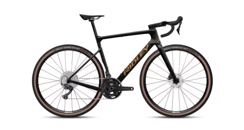 RIDLEY kolo ASTR GRX600 1x12 Black Metallic/Bronze Gold XS