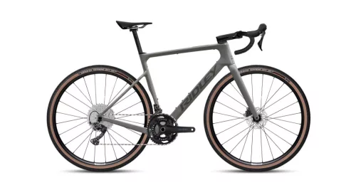 Ridley ASTR GRX600 1x12 Gravel Kerékpár – Szürke/Anthracite Metallic – L