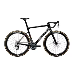   Ridley Falcn RS Ultegra Di2 országúti kerékpár – fekete / ezüst-neon, S méret