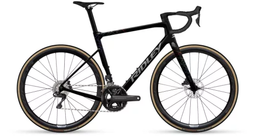RIDLEY kerékpár GRIFN RS SRAM Force XPLR – Starstruck Fekete/Ezüst Neon, XS méret 