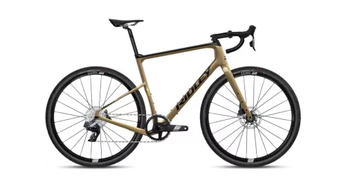 Ridley Kanzo Adventure Apex AXS gravel kerékpár — metál sivatagi homok / metál fekete, L