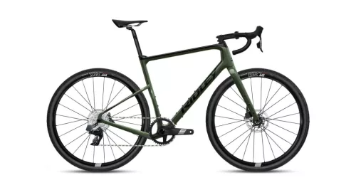 RIDLEY kerékpár KANZO Adventure Apex AXS Army Green Metallic/Fekete XS