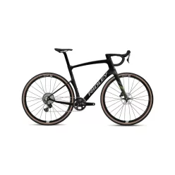   RIDLEY kerékpár KANZO Fast GRX800 Fekete metál / Hadsereg zöld / Ezüst M