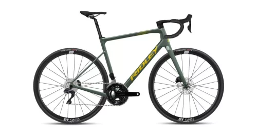 RIDLEY kerékpár GRIFN Shimano 105 Di2 zöld füst/sárga S