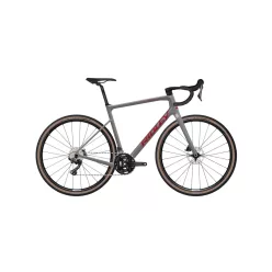   RIDLEY kerékpár GRIFN GRX600 Battleship Grey/Candy Red Metallic L
