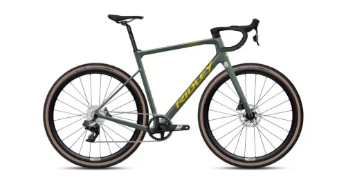 RIDLEY kerékpár GRIFN Apex AXS zöld füst/sárga M